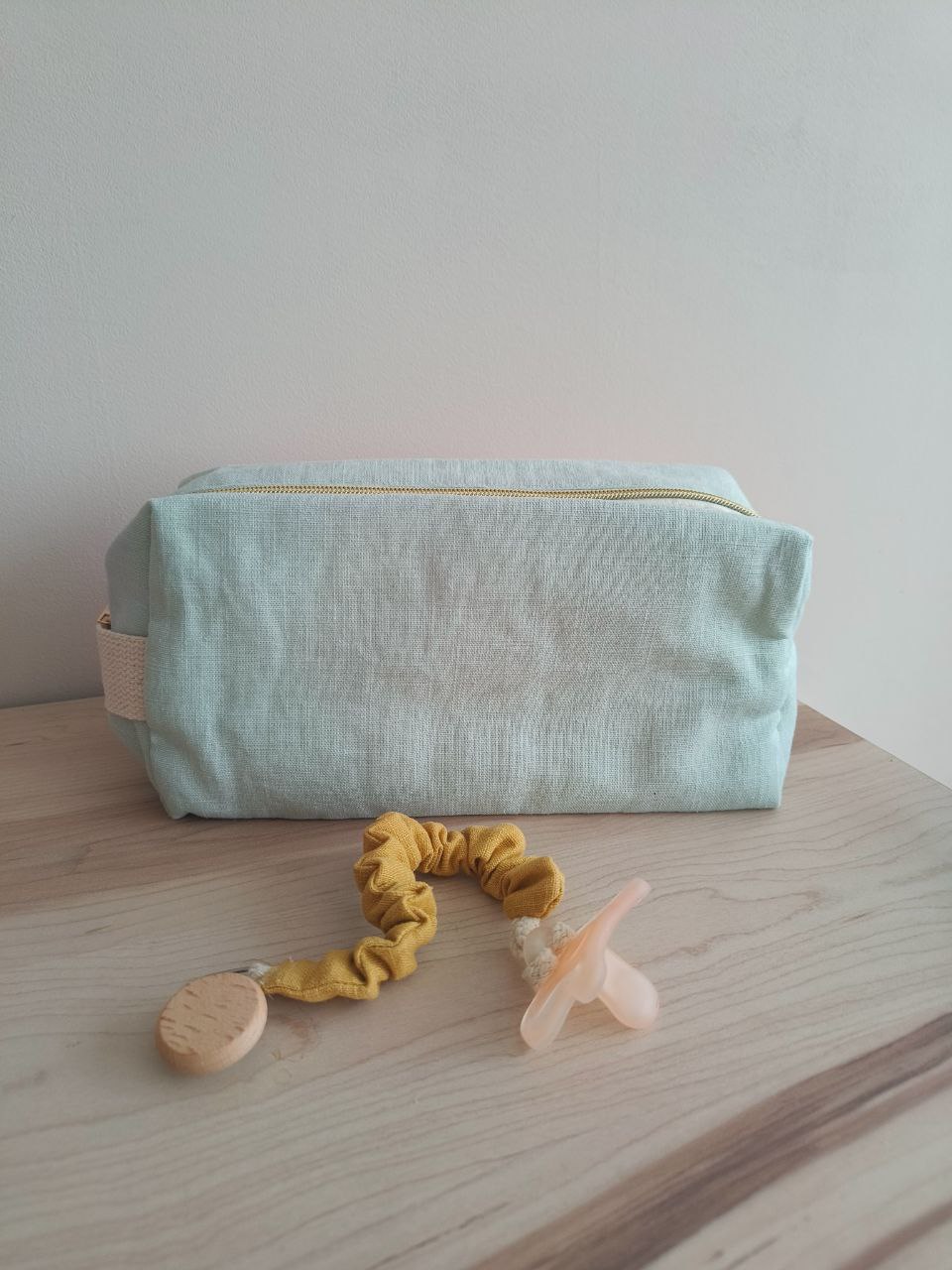 Neceser de lino personalizado