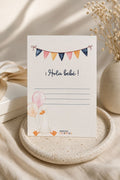Tarjeta personalizada ¡Hola bebé!